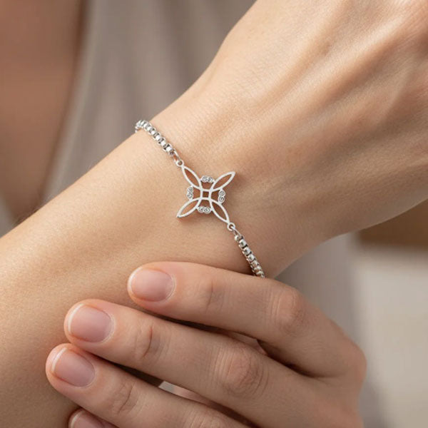 Witch Knot Protection Charm Bracelet