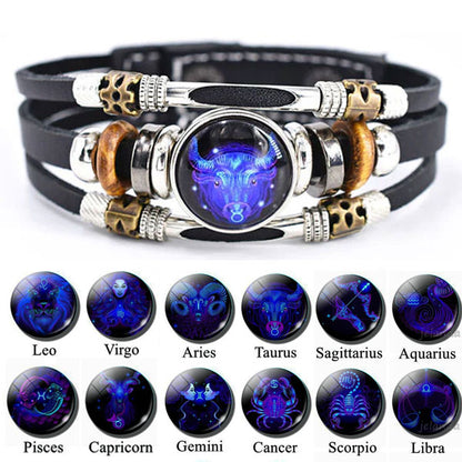Astrological Sign Luminous Bracelet Super Bright In The Dark Bundle Sale