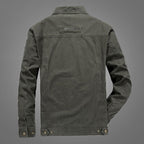 Fashion Classic Stand Collar Men's Cotton Jacket