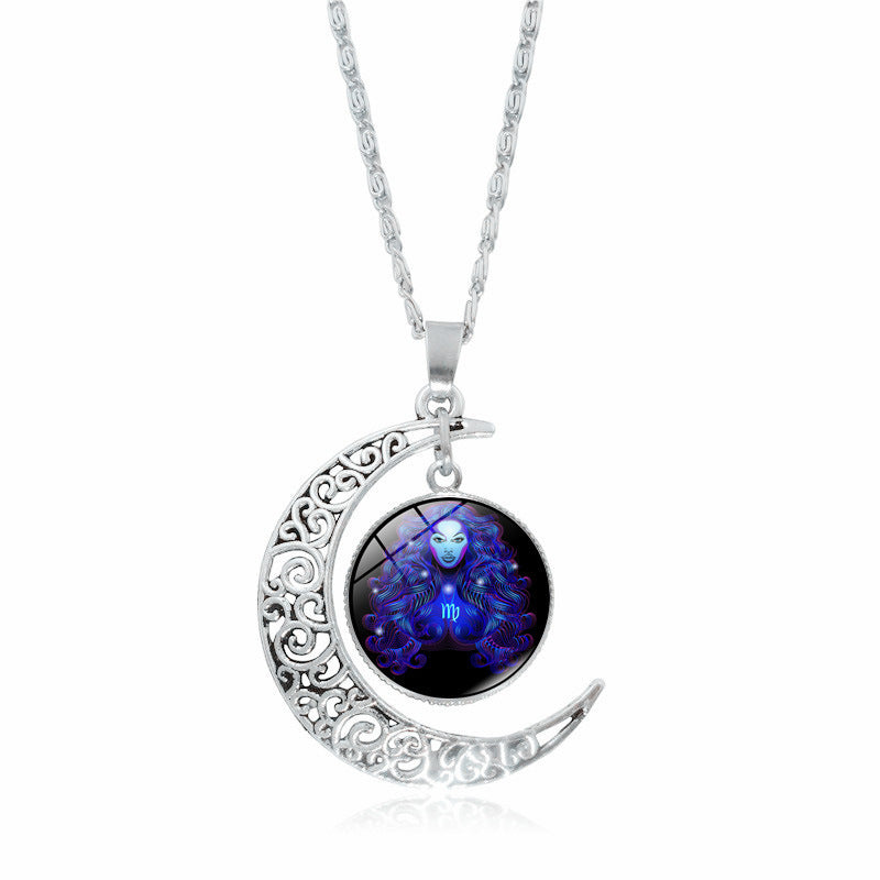 Astrological Sign Luminous Bracelet And Necklace Sets