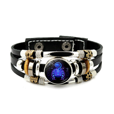 Astrological Sign Luminous Bracelet Super Bright In The Dark