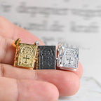Classic 925 Sterling Silver Openable Bible Pendant Necklace