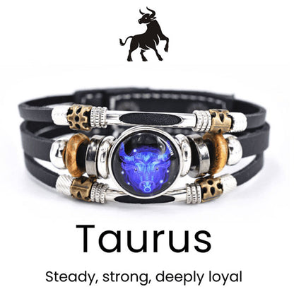 Astrological Sign Luminous Bracelet Super Bright In The Dark Bundle Sale