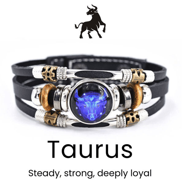 Astrological Sign Luminous Bracelet Super Bright In The Dark