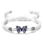 Fashion Adjustable String Butterfly Bracelets For Friends And Family Members
