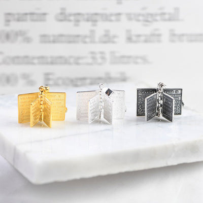 Classic 925 Sterling Silver Openable Bible Pendant Necklace