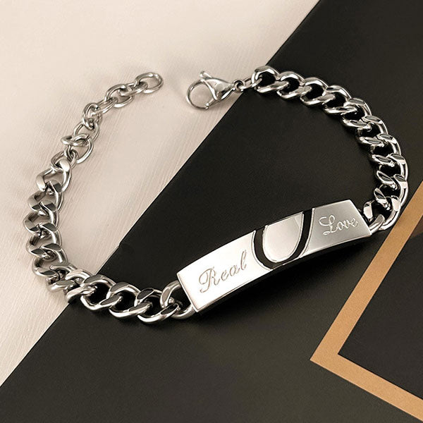 Fashion Adjustable Real Love Letter Match Hearts Bracelets For Couples