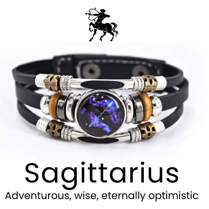 Astrological Sign Luminous Bracelet Super Bright In The Dark