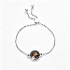 Unique Heat-Activated Photo Upload Adjustable Bracelet