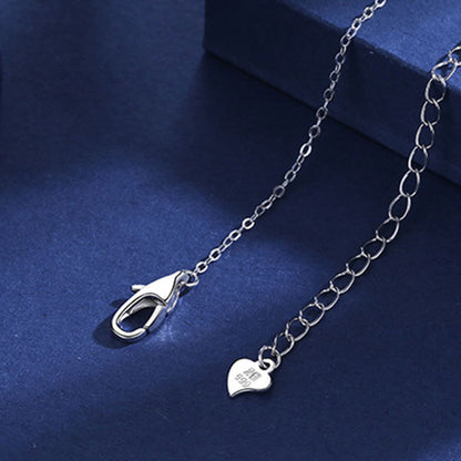 Simpel Lucky Leaf 999 Sterling Silver Necklace