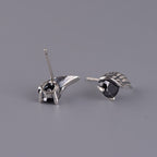 Fashion Angel Wing Shape 925 Sterling Silver Earrings Price A Pair