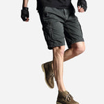 Men's Staight Loose Short Cargo Pants Multi Colors