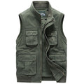 Solid Color Men's Cotton Vest For Sports And Outdoors