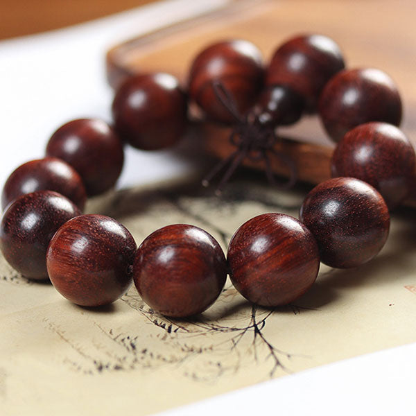 Classic Buddha Red Sandalwood Bracelet