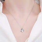 Simpel Lucky Leaf 999 Sterling Silver Necklace