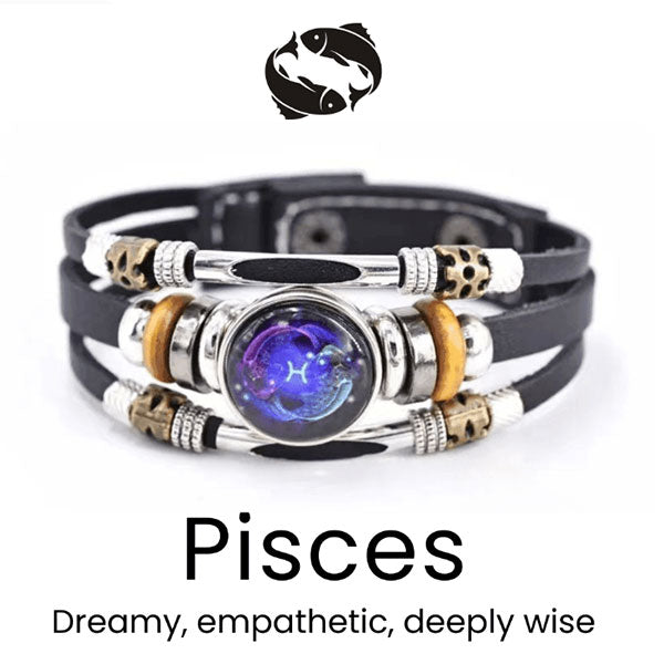 Astrological Sign Luminous Bracelet Super Bright In The Dark Bundle Sale