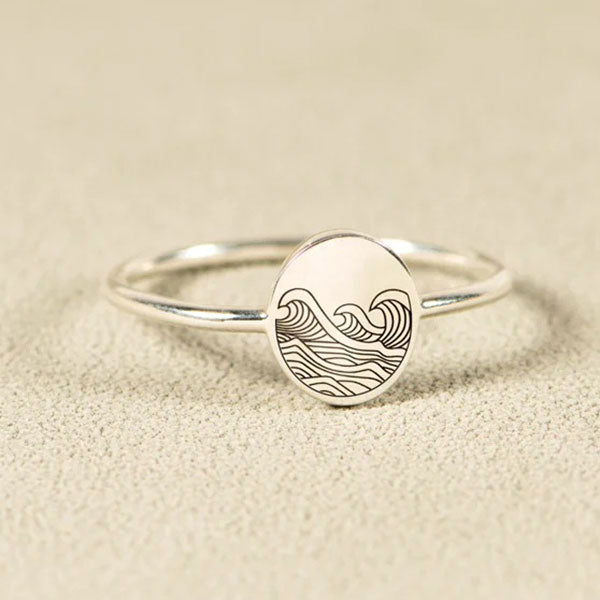 Fashion Tide Element 925 Sterling Silver Ring