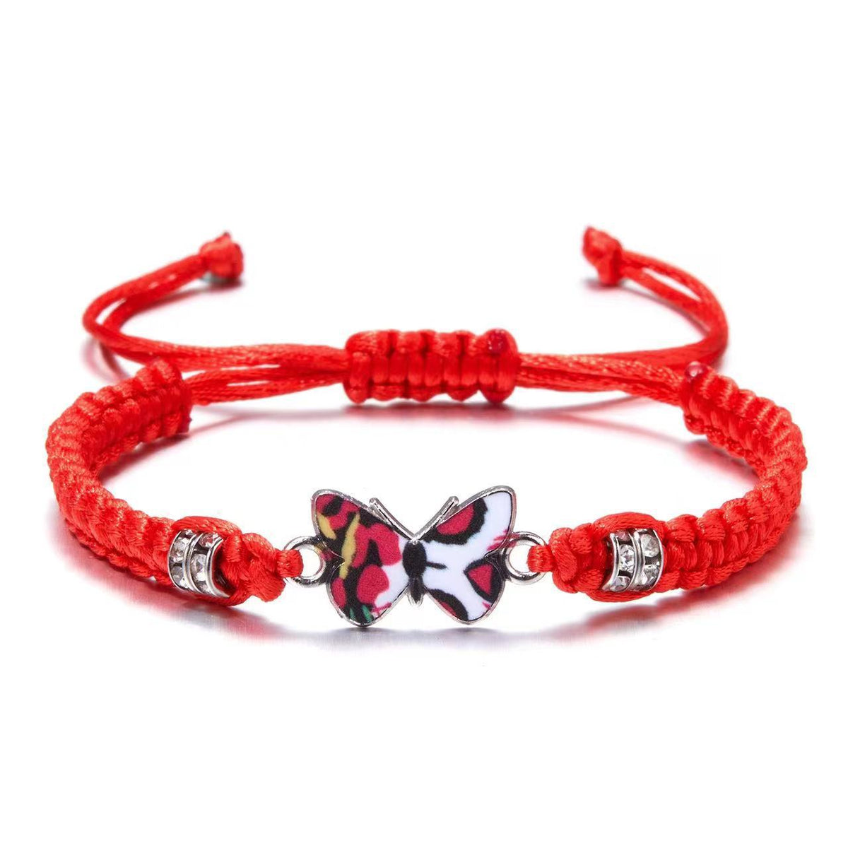 Fashion Adjustable String Butterfly Bracelets For Friends And Family Members