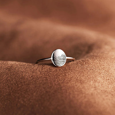 Fashion Tide Element 925 Sterling Silver Ring