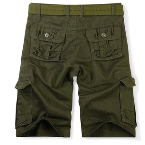 Men's Cotton Cargo Short Pants Multi-Pocket