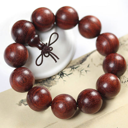 Classic Buddha Red Sandalwood Bracelet