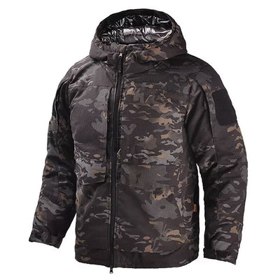 Solid Color Men's Jacket For Cold Weather