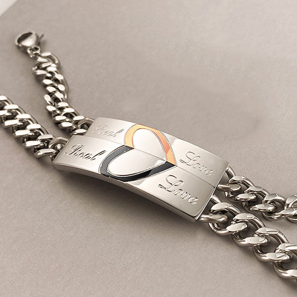 Love Theme Love Letters Couple Jewelry