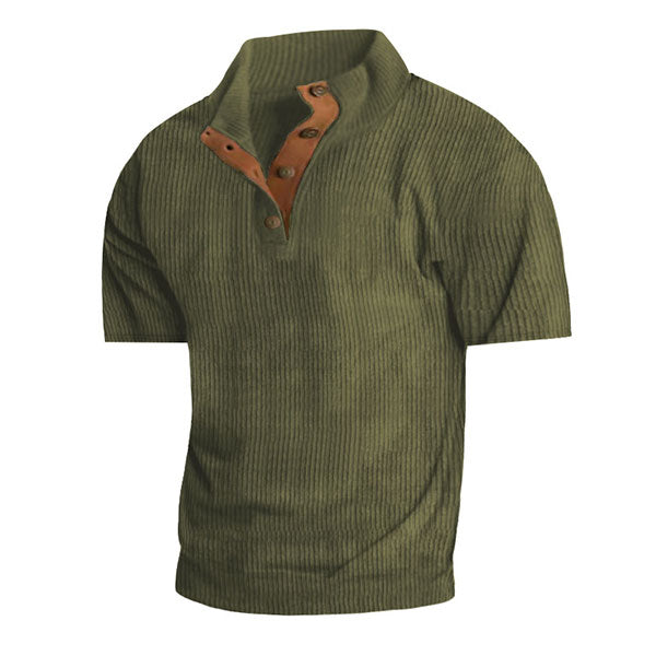 Fashion Corduroy Men's T-Shirt