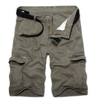 Men's Cotton Cargo Short Pants Multi-Pocket