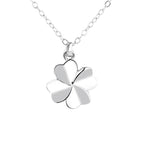 Simpel Lucky Leaf 999 Sterling Silver Necklace