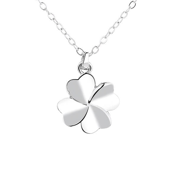 Simpel Lucky Leaf 999 Sterling Silver Necklace