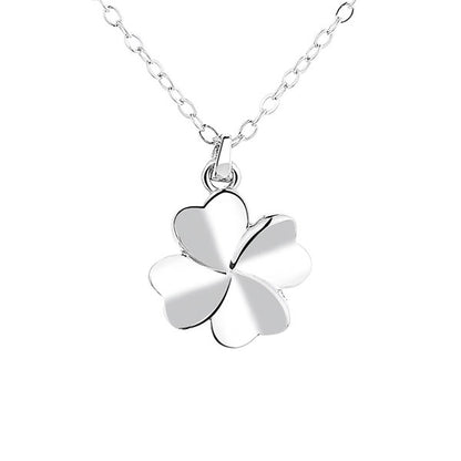 Simpel Lucky Leaf 999 Sterling Silver Necklace