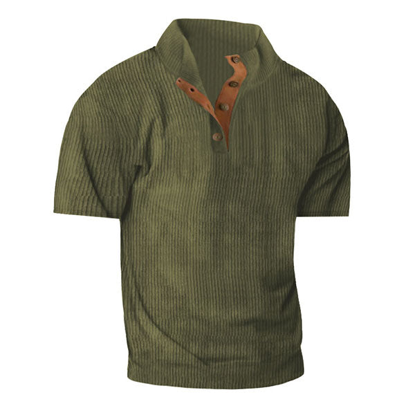 Fashion Corduroy Men's T-Shirt