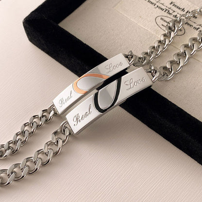 Love Theme Love Letters Couple Jewelry