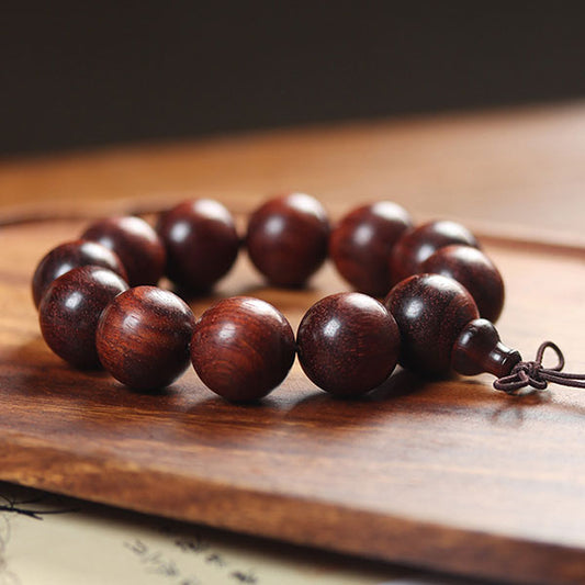 Classic Buddha Red Sandalwood Bracelet