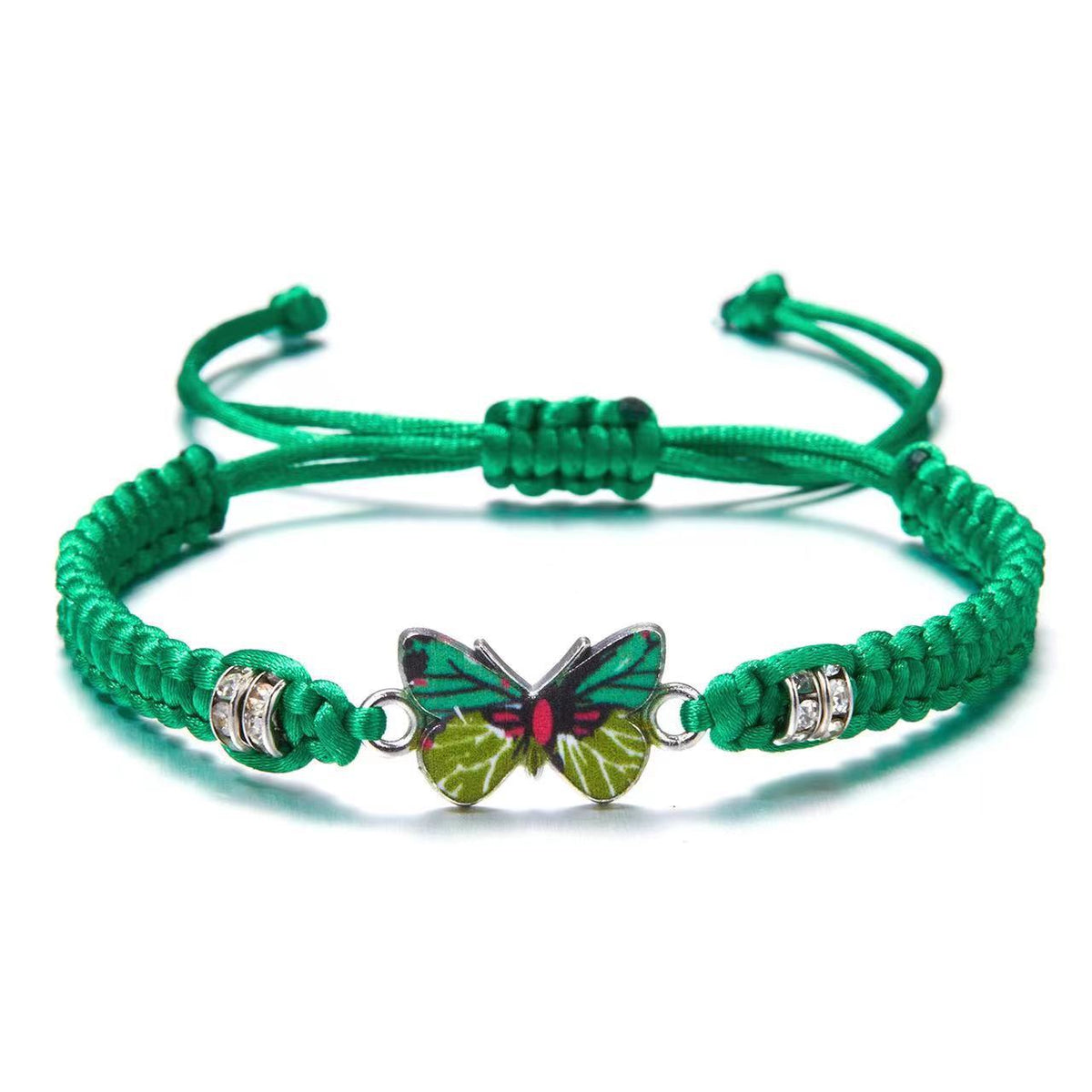 Fashion Adjustable String Butterfly Bracelets For Friends And Family Members