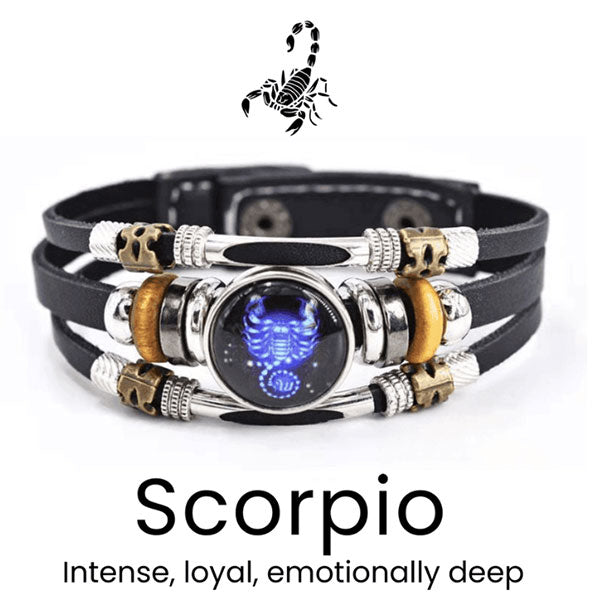 Astrological Sign Luminous Bracelet Super Bright In The Dark Bundle Sale
