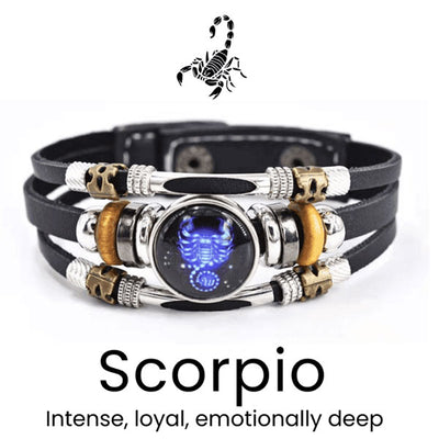 Astrological Sign Luminous Bracelet Super Bright In The Dark