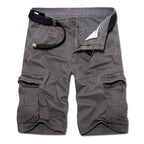Men's Cotton Cargo Short Pants Multi-Pocket