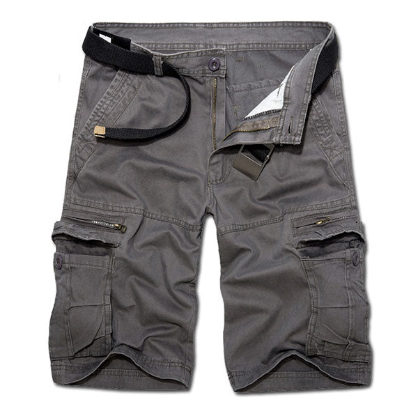 Men's Cotton Cargo Short Pants Multi-Pocket
