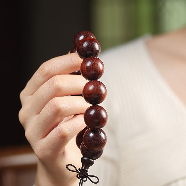 Classic Buddha Red Sandalwood Bracelet