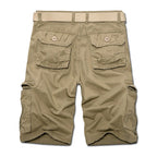 Men's Cotton Cargo Short Pants Multi-Pocket