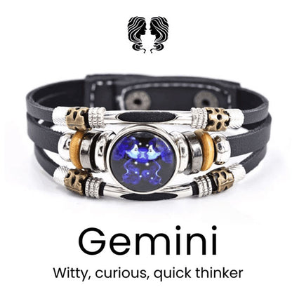 Astrological Sign Luminous Bracelet Super Bright In The Dark Bundle Sale