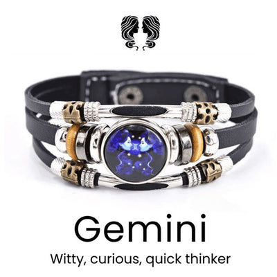 Astrological Sign Luminous Bracelet Super Bright In The Dark
