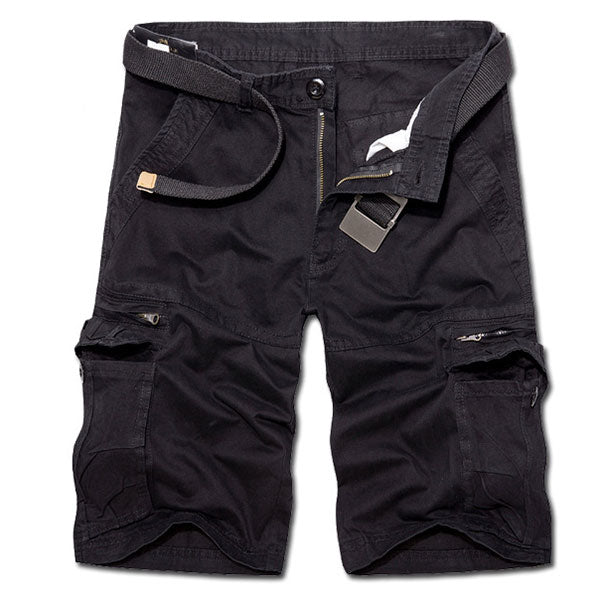 Men's Cotton Cargo Short Pants Multi-Pocket