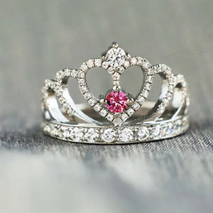Gorgeous 925 Sterling Silver Crown Ring