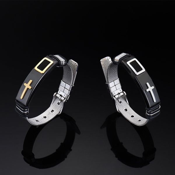 Fashion Simple Cross Bracelet For Men