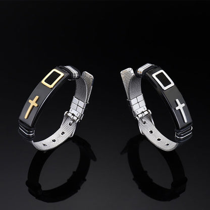 Fashion Simple Cross Bracelet For Men