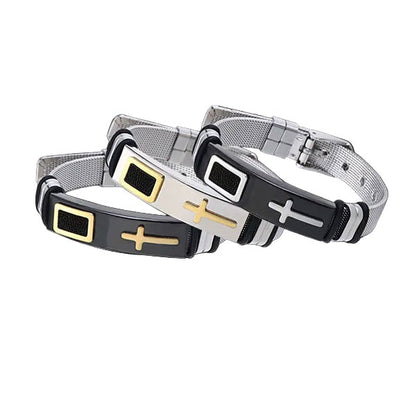 Fashion Simple Cross Bracelet For Men