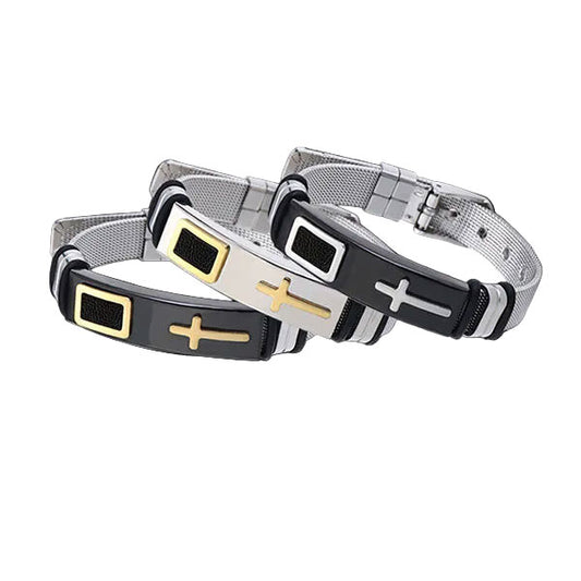 Fashion Simple Cross Bracelet For Men
